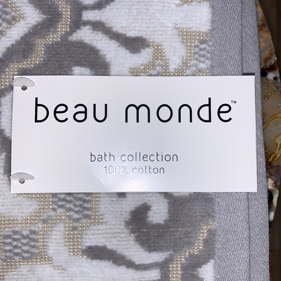 beau monde Bath Beau Monde Towel Set Bath Hand Fingertip 6piece